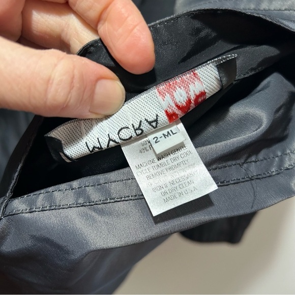 Mycra Pac Now Short Donatella Raincoat Size ML Size Medium Large Reversible - Picture 12 of 16